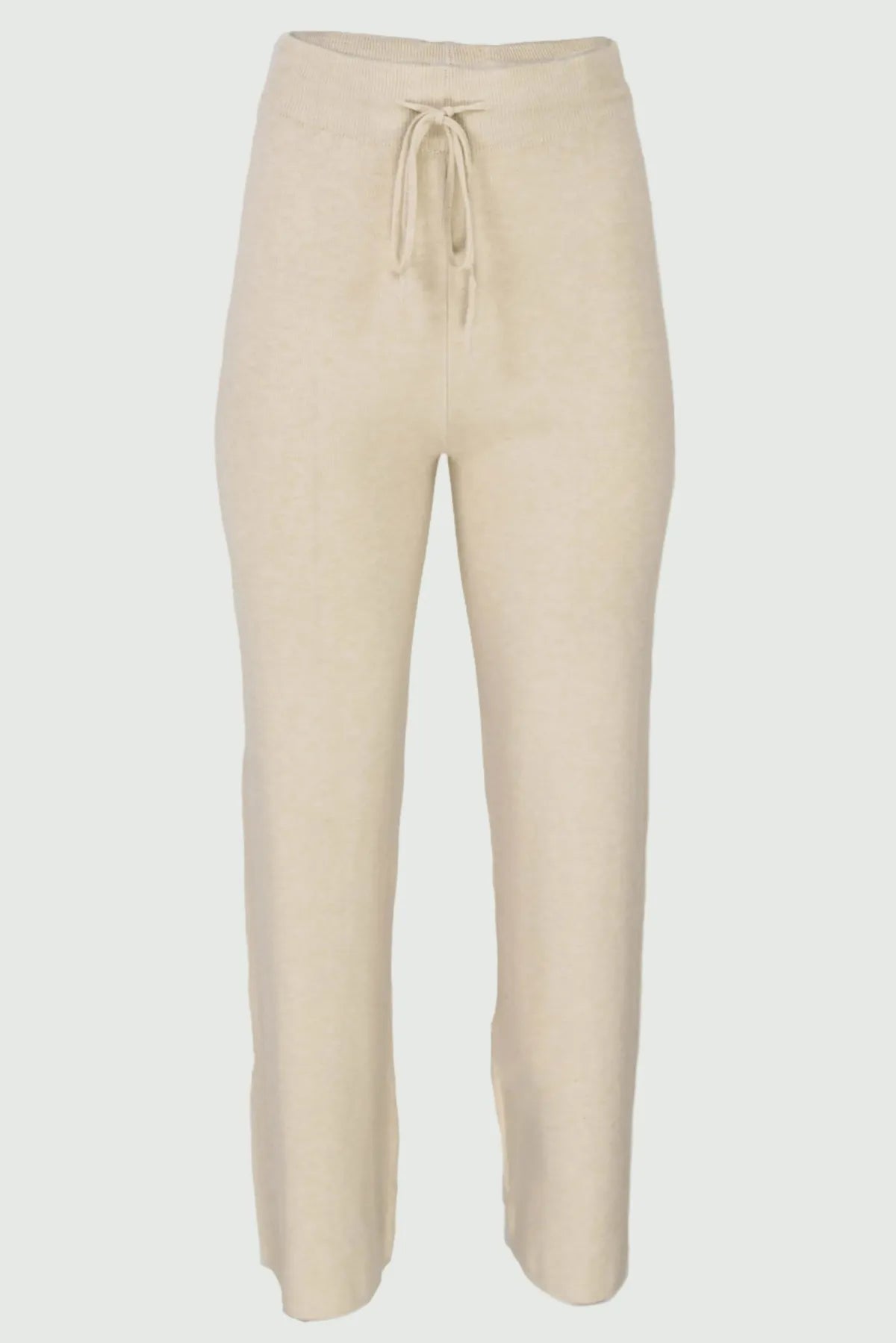 Дамски комплект от фино плетиво в нежно бежово - Layla-комплекти-6Sense