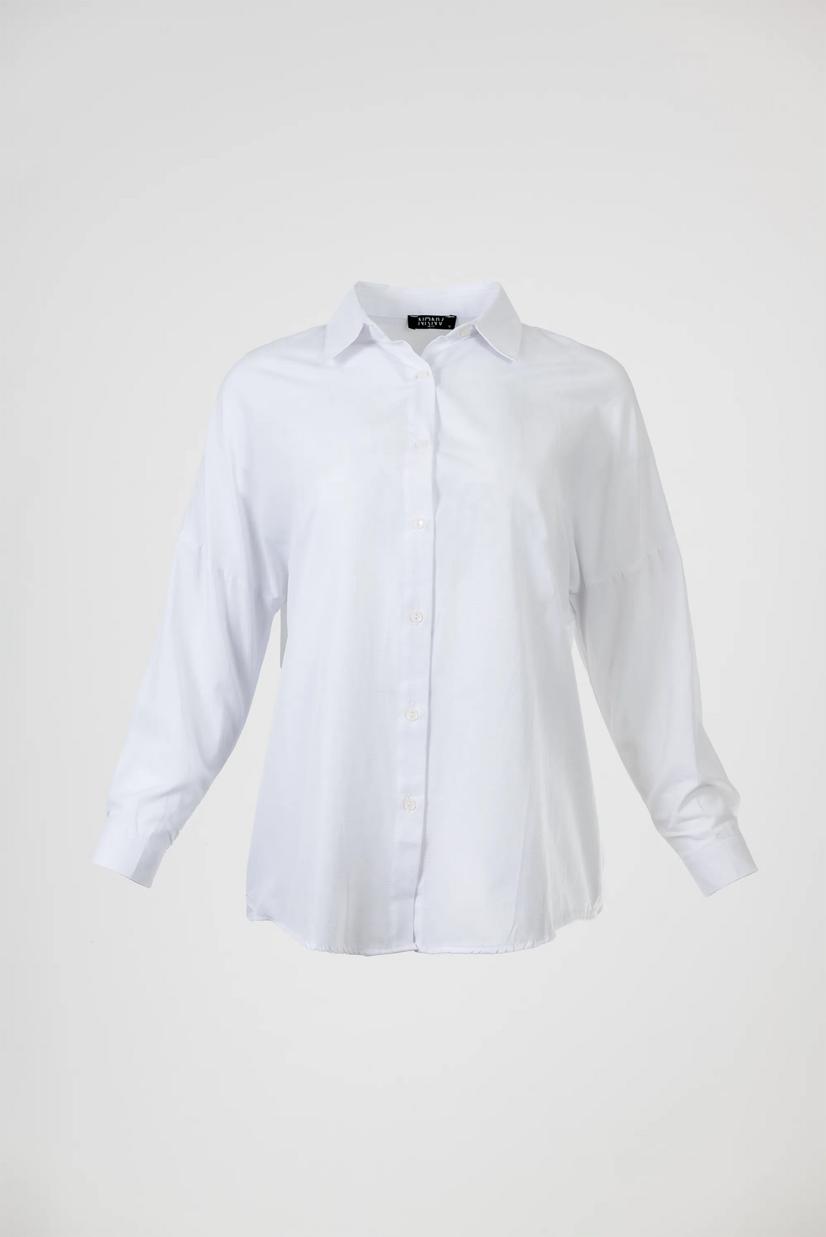 Дамска бяла памучна риза със свободна кройка – Pure White Shirt-ризи-6Sense