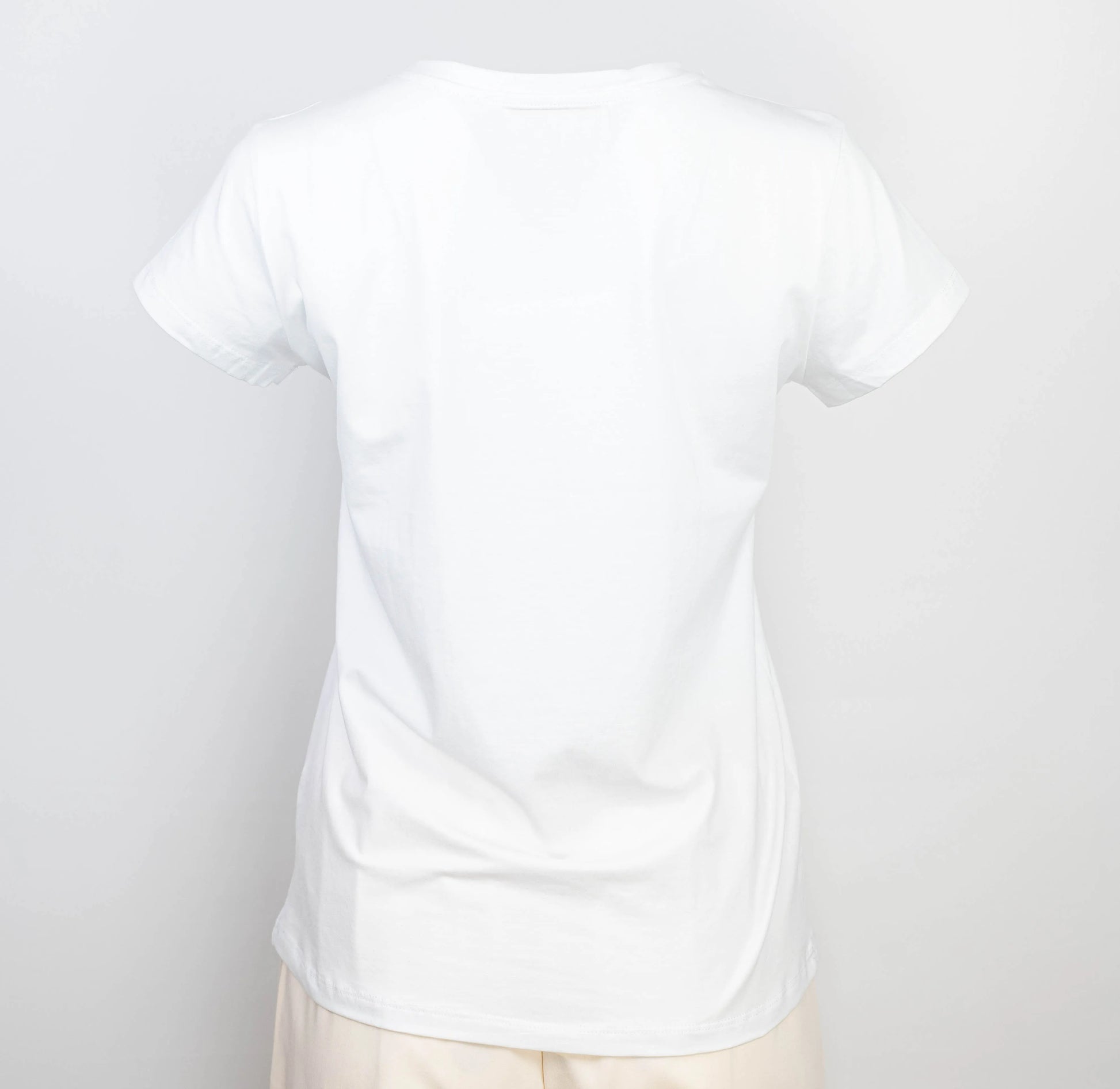 Дамска бяла тениска – апликация пчела - Queen Bee