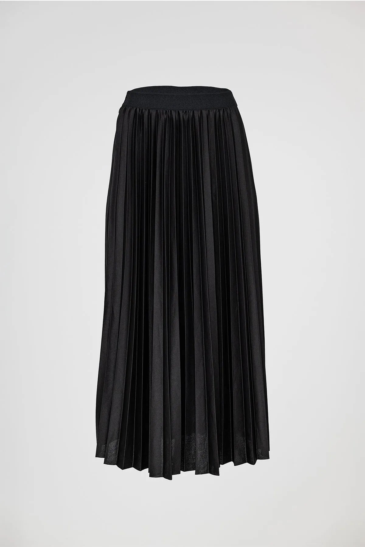 Дамска плисирана пола - черна - Emma-Поли-6Sense