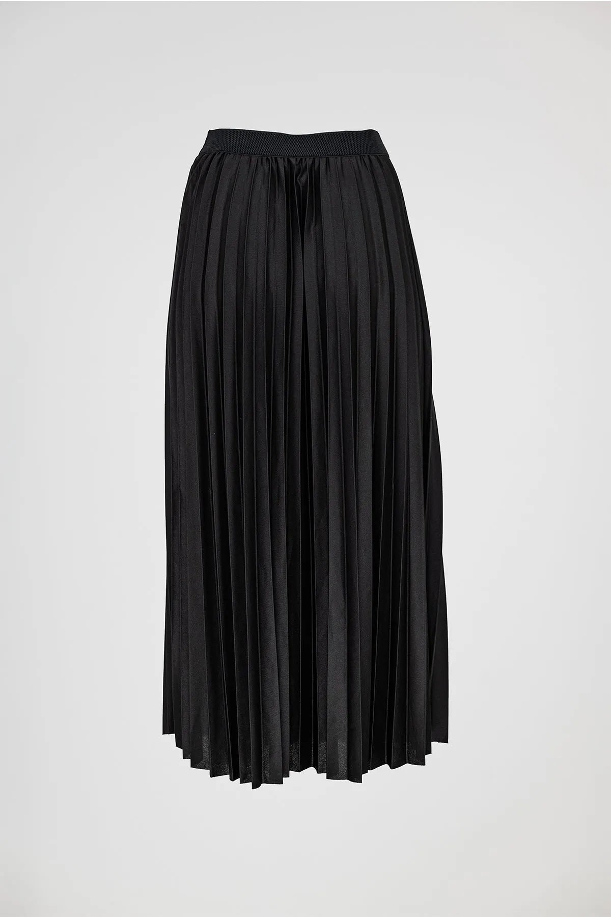 Дамска плисирана пола - черна - Emma-Поли-6Sense