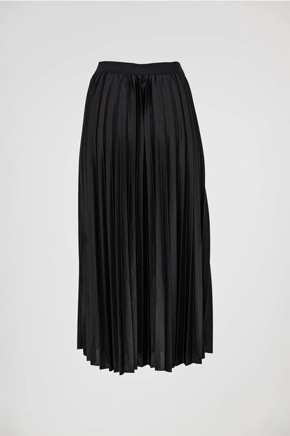 Дамска плисирана пола - черна - Emma-Поли-6Sense