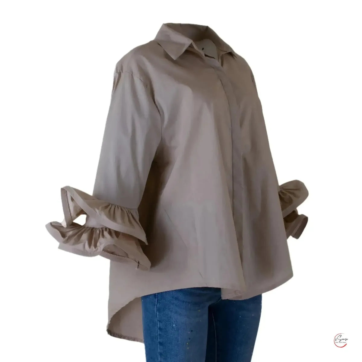 🤎 Риза “CHIC COCOA” – когато стилът говори сам