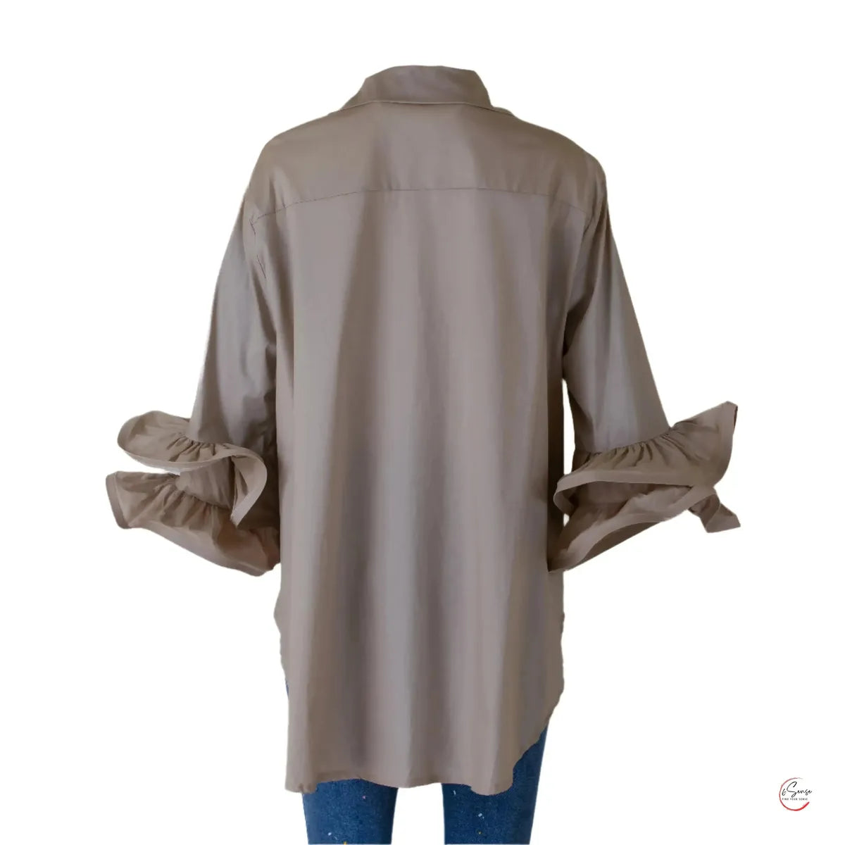 🤎 Риза “CHIC COCOA” – когато стилът говори сам