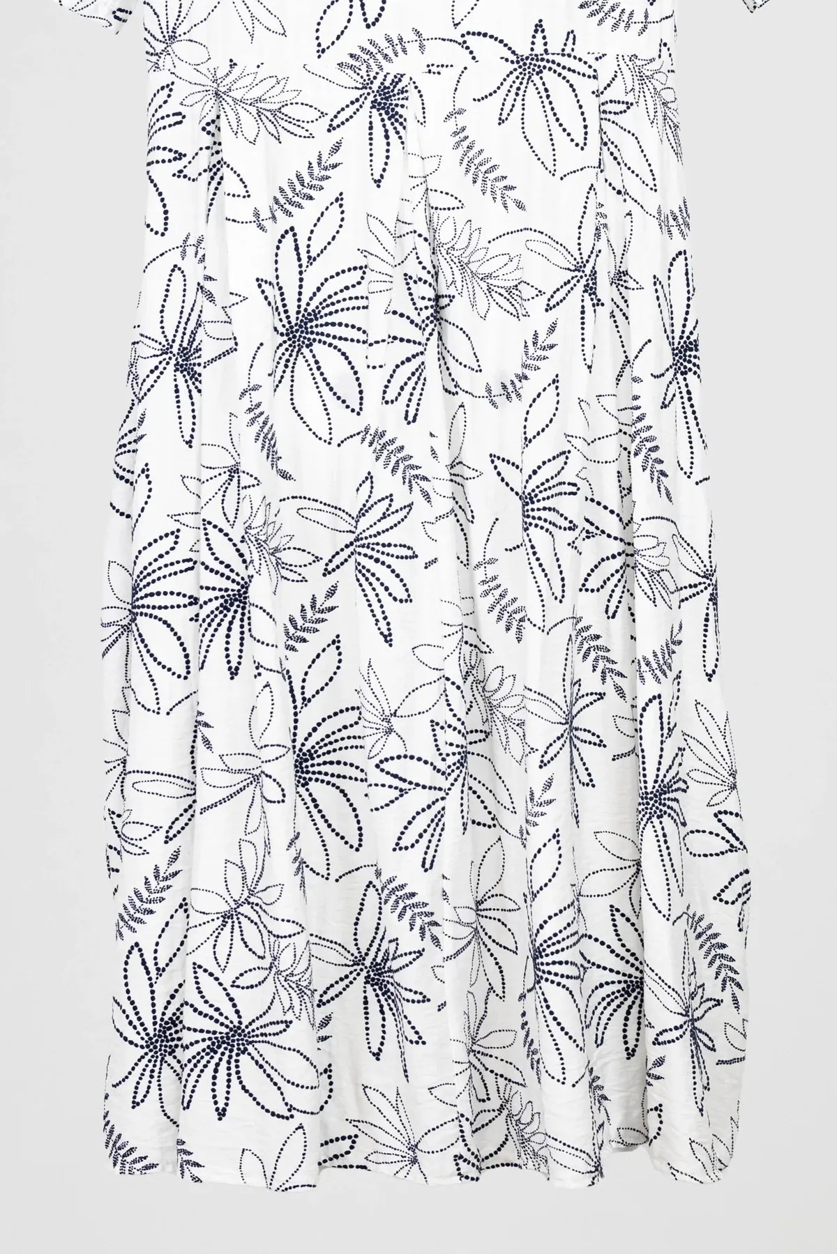 Дамска рокля с флорален принт - Plus size - Flora Flow-рокли-6Sense