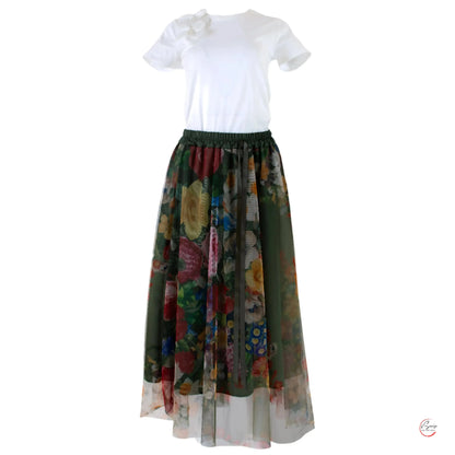 🌸 Разцъфни с елегантност – Пола "Flora"