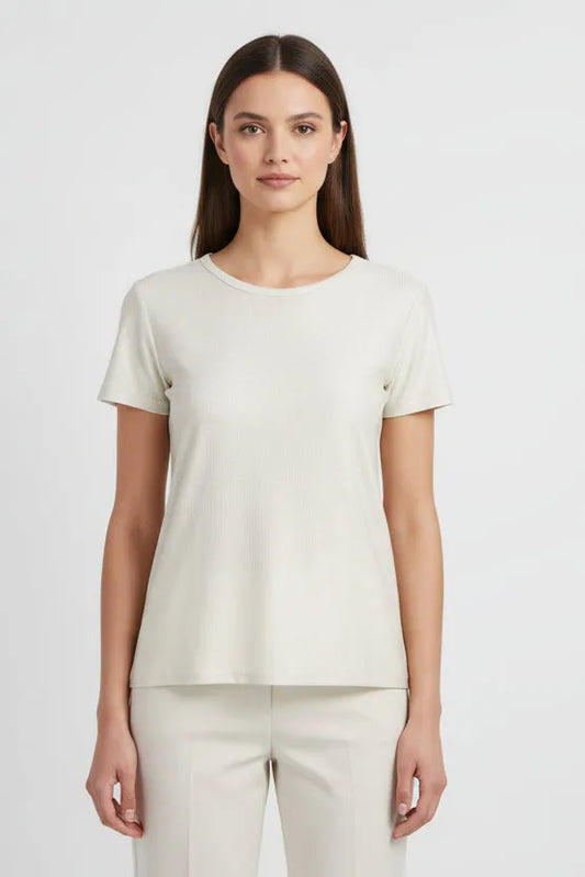 Дамска златиста тениска - Touch-Тениски-6Sense