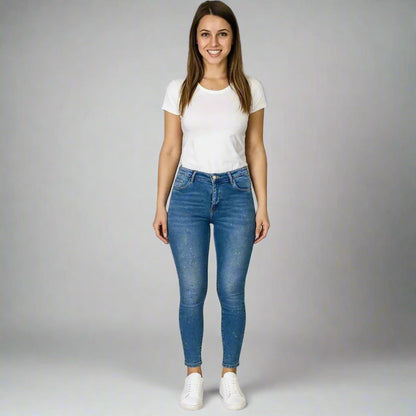 Дамски дънки с повдигащ ефект | колекция есен-зима 6Sense