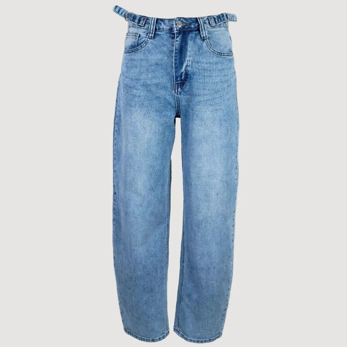 Светлосини дънки с висока талия – комфорт и свобода в градски стил 6Sense