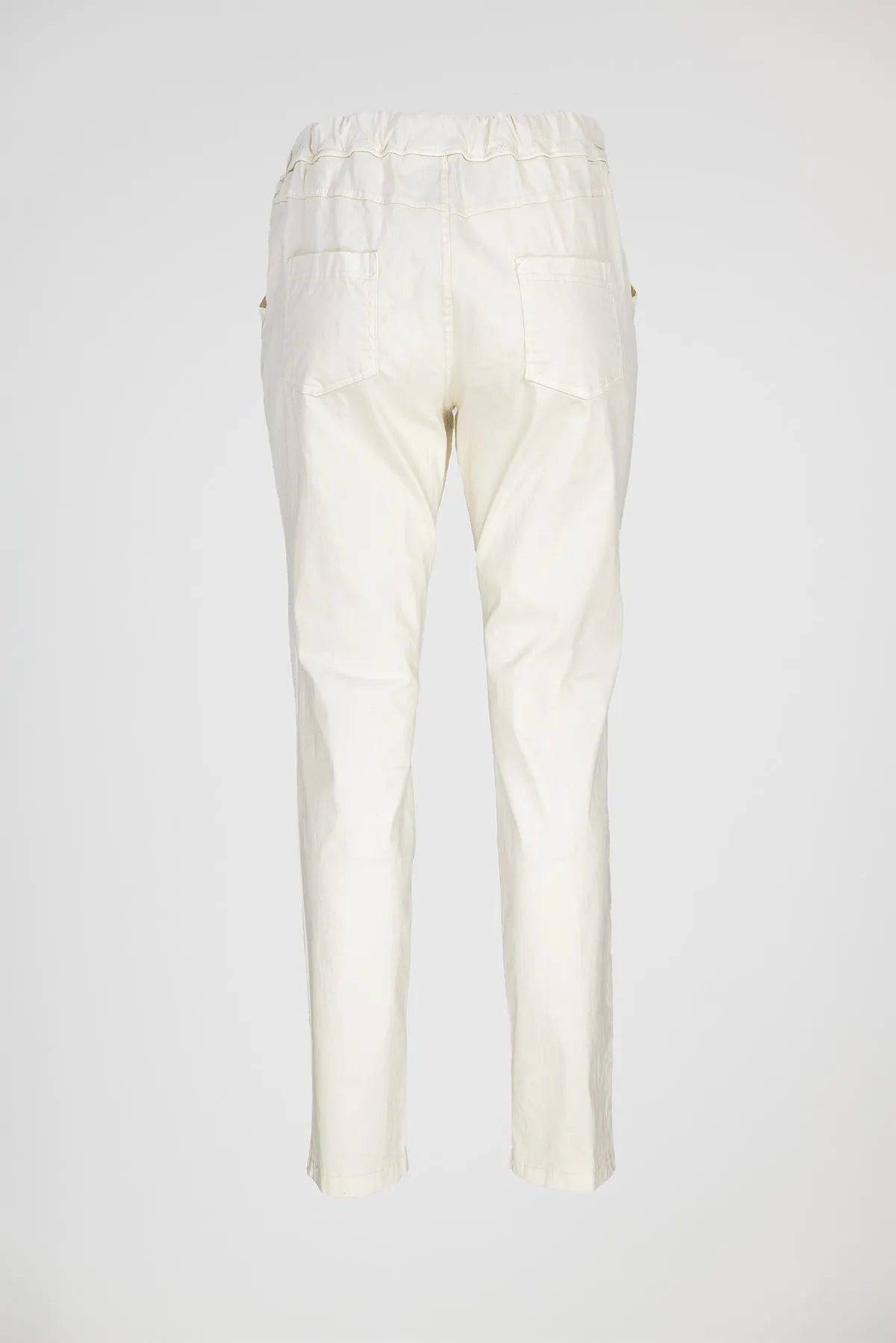 Дамски еластичен панталон - Easy-панталони-6Sense