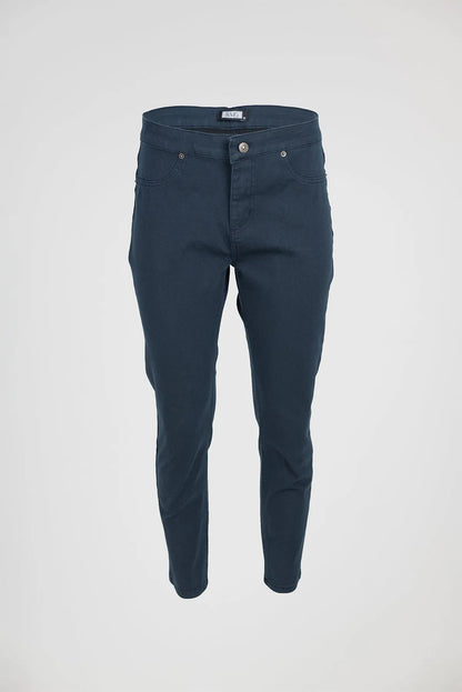 Дамски еластични дънки Plus Size с висока талия - Urban Shape-дънки-6Sense