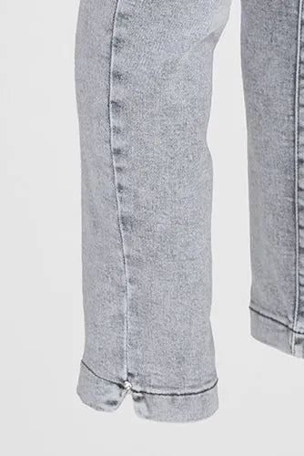 Дамски еластични дънки Plus Size - Silver Fit-дънки-6Sense