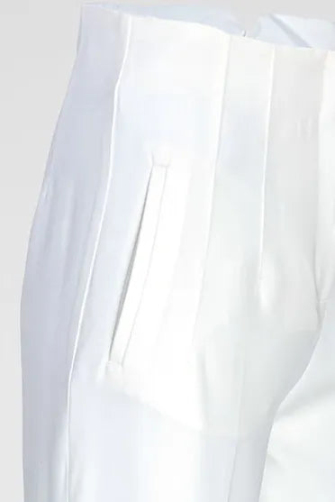 Дамски елегантен панталон с висока талия - Tailored Ease-панталони-6Sense