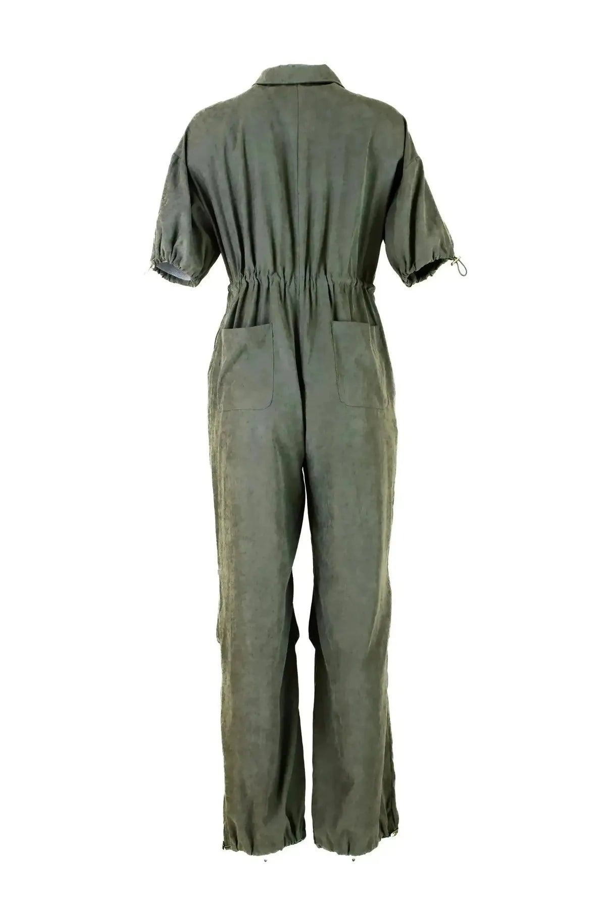 Дамски гащеризон с цип и регулируема талия | колекция есен-зима-гащеризони-6Sense