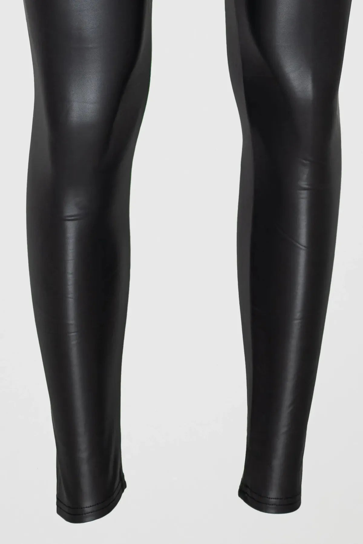 Дамски клин от еко кожа с висока талия - LeatherFlex-клинове-6Sense