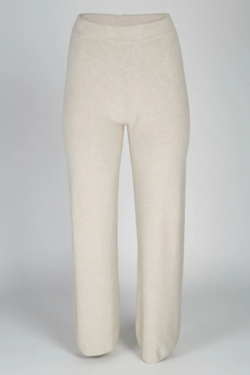 Дамски комплект от фино плетиво в екрю - Azure-комплекти-6Sense