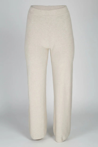 Дамски комплект от фино плетиво в екрю - Azure-комплекти-6Sense