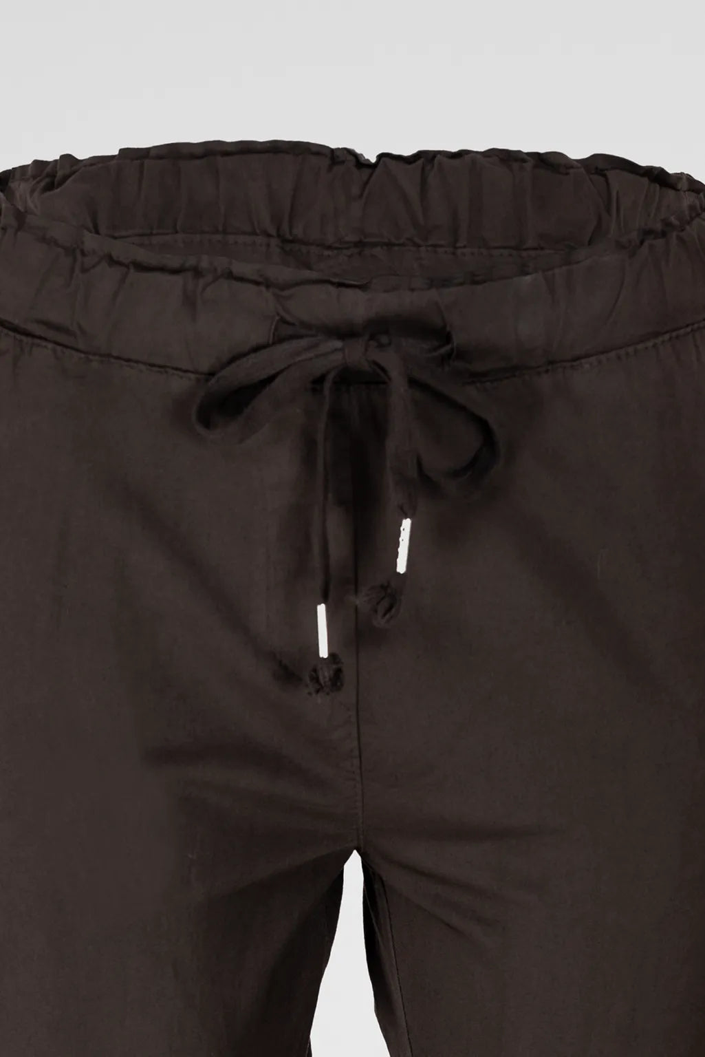 Дамски памучен панталон с еластична талия до 3XL - Cocoa Ease-панталони-6Sense