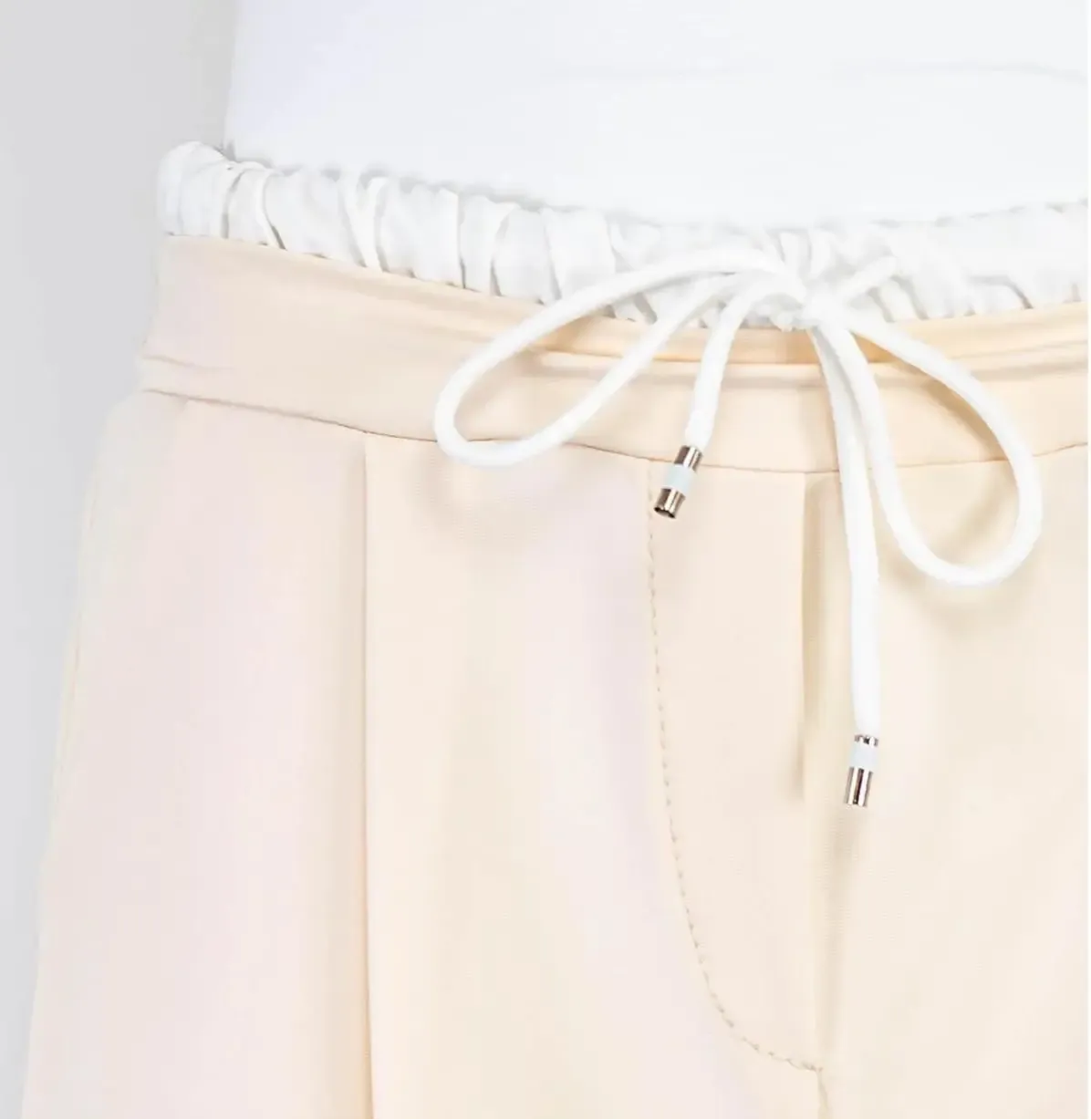 Дамски панталон с ластик и връзки - FREYA | Колекция есен-зима 6Sense