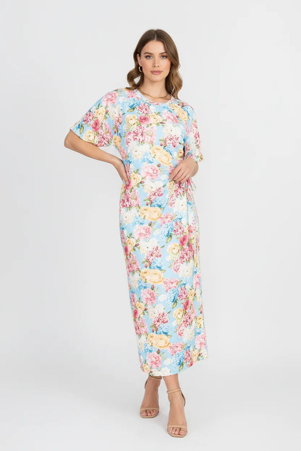 Дълга рокля с цепка отстрани – Fly Mood