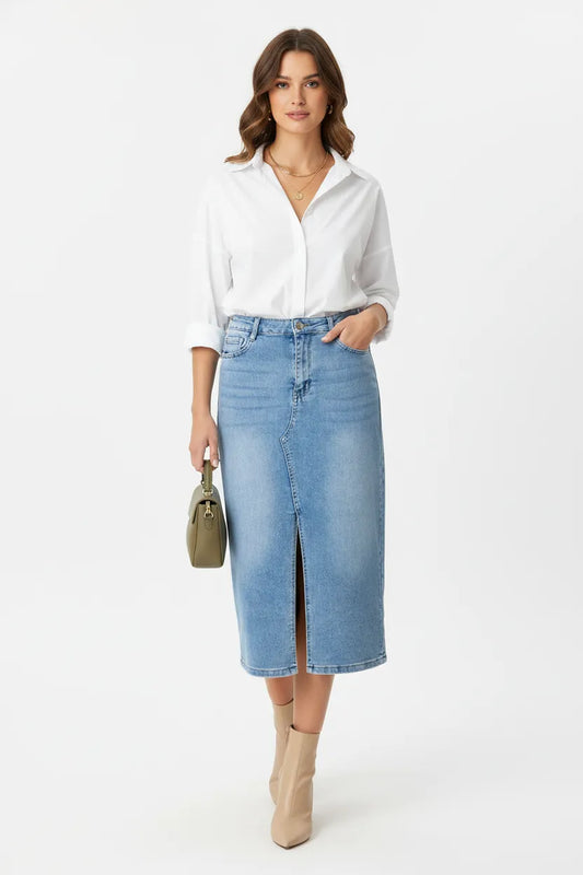 Дънкова пола, която ще носиш с удоволствие!