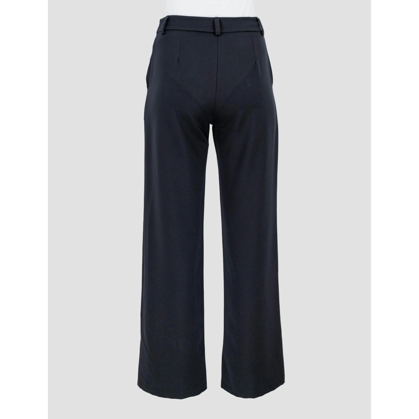 Класически дамски прав панталон с ръб | колекция есен–зима-панталони-6Sense