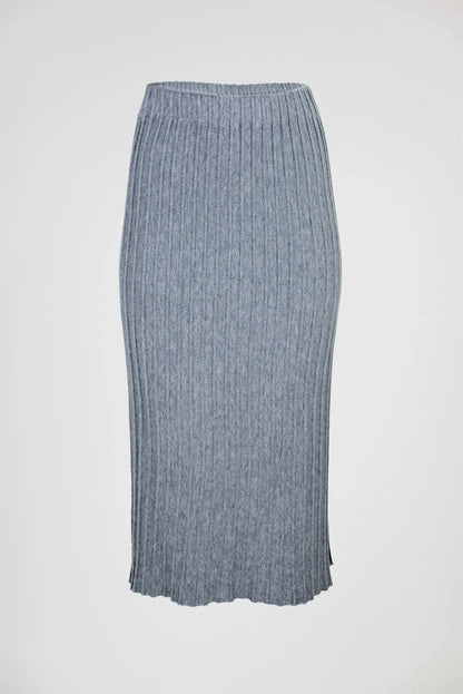 Плетен рипсен сет - пуловер с пола - Shady Rib-комплекти-6Sense