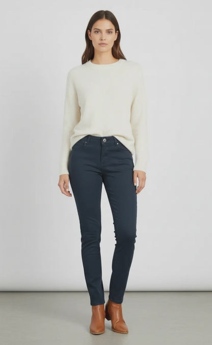 Дамски еластични дънки с висока талия - Urban Shape