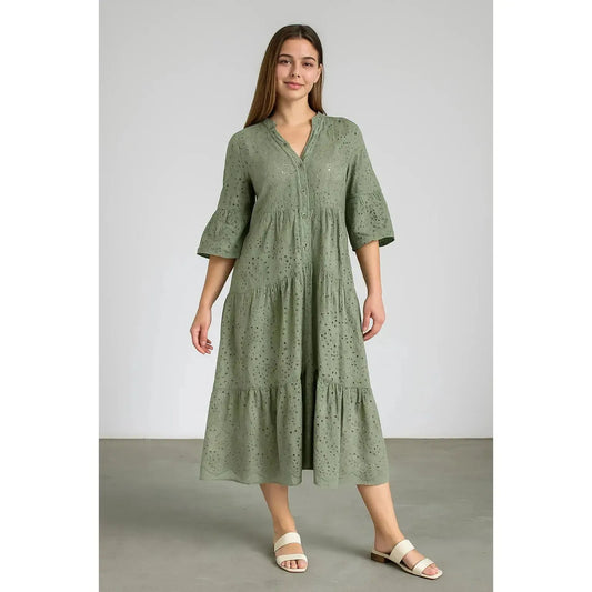 🌿 Рокля Wild Olive